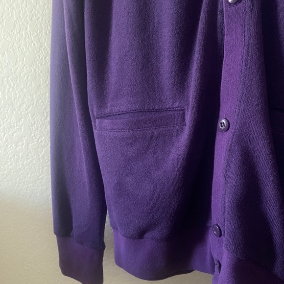 Purple Cardigan (size s) - Picture 4 of 5